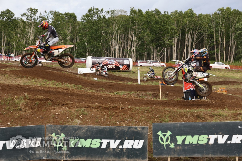 Сборная России победила на Кубке Содружества по мотокроссу на Камчатке. . Фотография 110