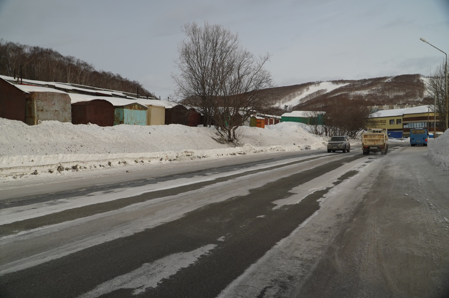 Дорогу на улице Дальней в столице Камчатки отремонтируют по нацпроекту. Фото: kamgov.ru