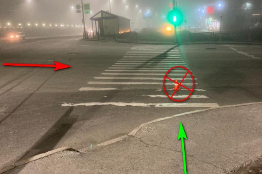 Три пешехода попали под колёса в Петропавловске на прошлой неделе. Фото: ГИБДД. Фотография 2