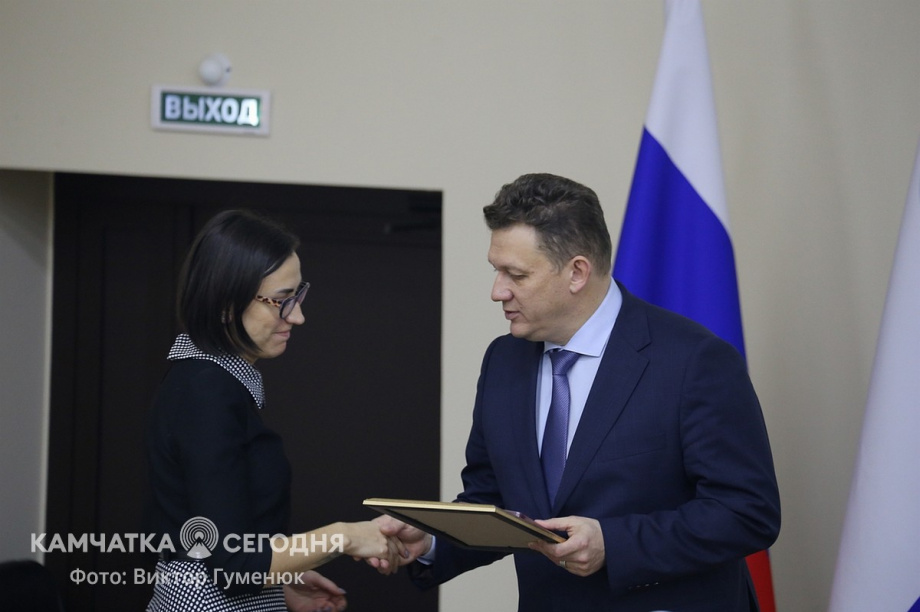 Лучших по профессии в рыбной отрасли наградили на Камчатке. Фото: Виктор Гуменюк\ИА "Камчатка". Фотография 37