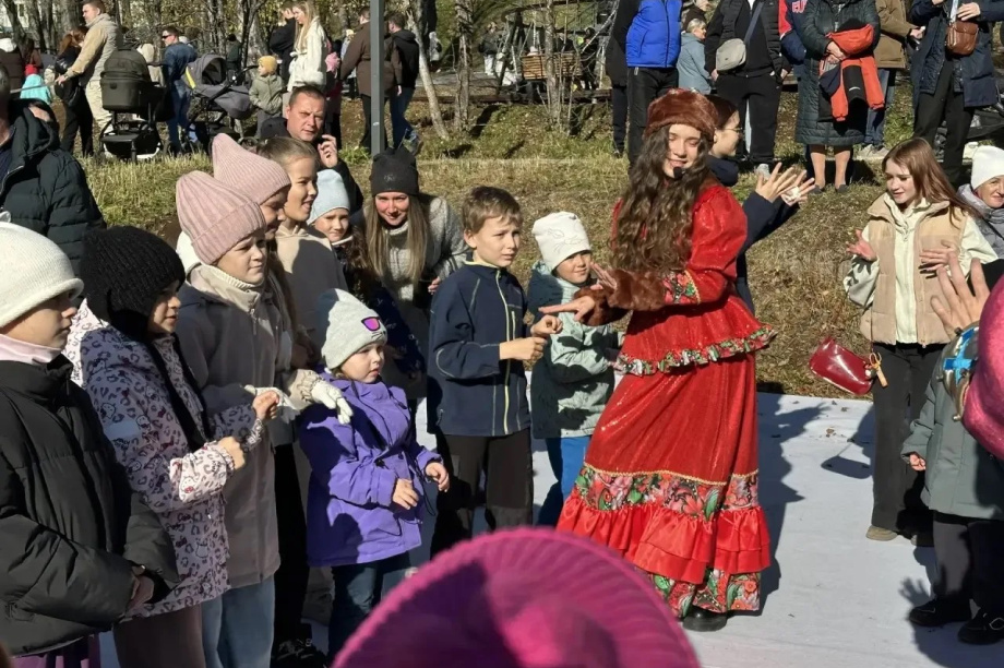 В Петропавловске открыли обновлённый парк «Электрон». . Фотография 16