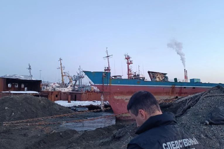 Рабочий погиб при утилизации судна на Камчатке . Фото: Восточное межрегиональное следственное управление на транспорте СК. Фотография 2