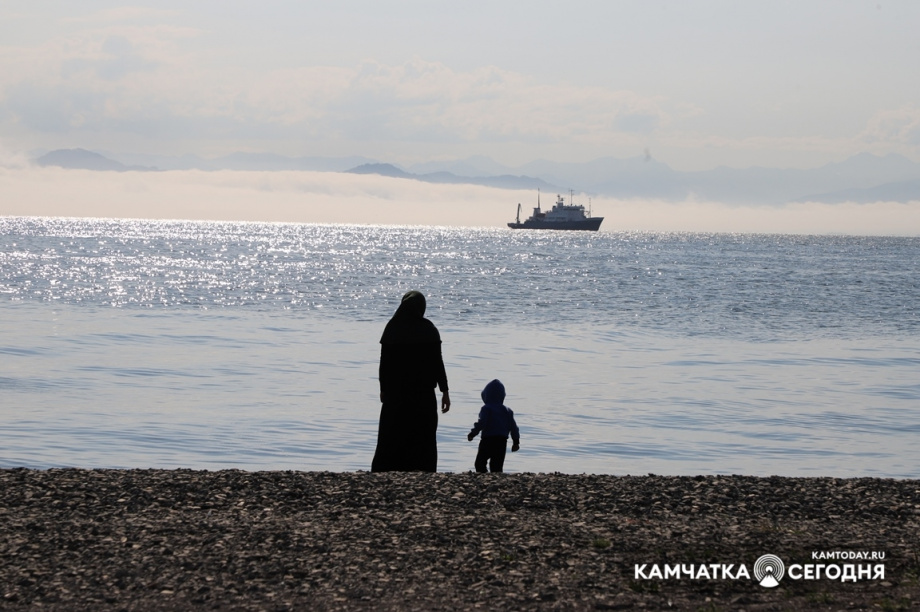 Авачинская бухта в преддверии Дня ВМФ. Фото: Виктор Гуменюк / информационное агентство "Камчатка". Фотография 15