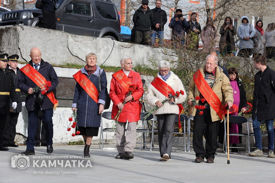 В честь 284-й годовщины со дня основания города в Петропавловске-Камчатском прошли праздничные мероприятия (фоторепортаж). Фото: ИА «Камчатка» \ Виктор Гуменюк. Фотография 52