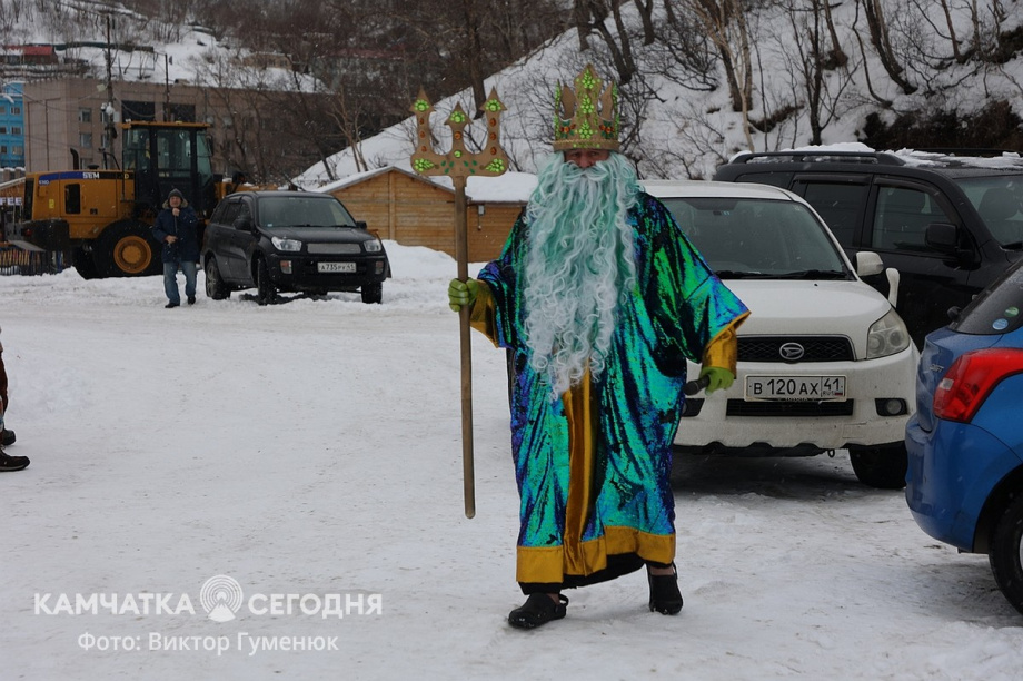 Эстафета «Закаленная Россия – сильная страна» на Камчатке. Фоторепортаж. Фото: Виктор Гуменюк\ИА "Камчатка". Фотография 2