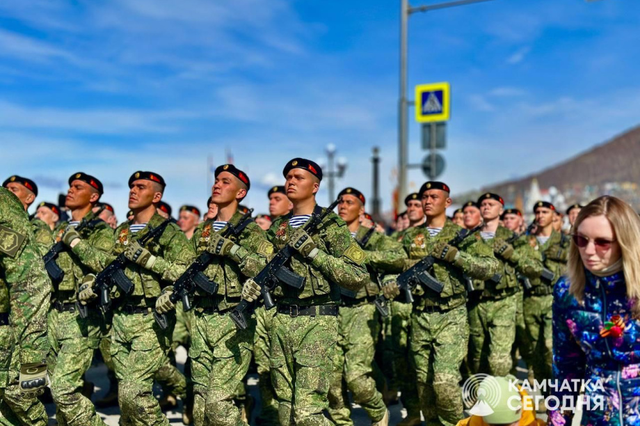 Камчатка отмечает День Великой Победы. Фото: ИА "Камчатка". Фотография 19