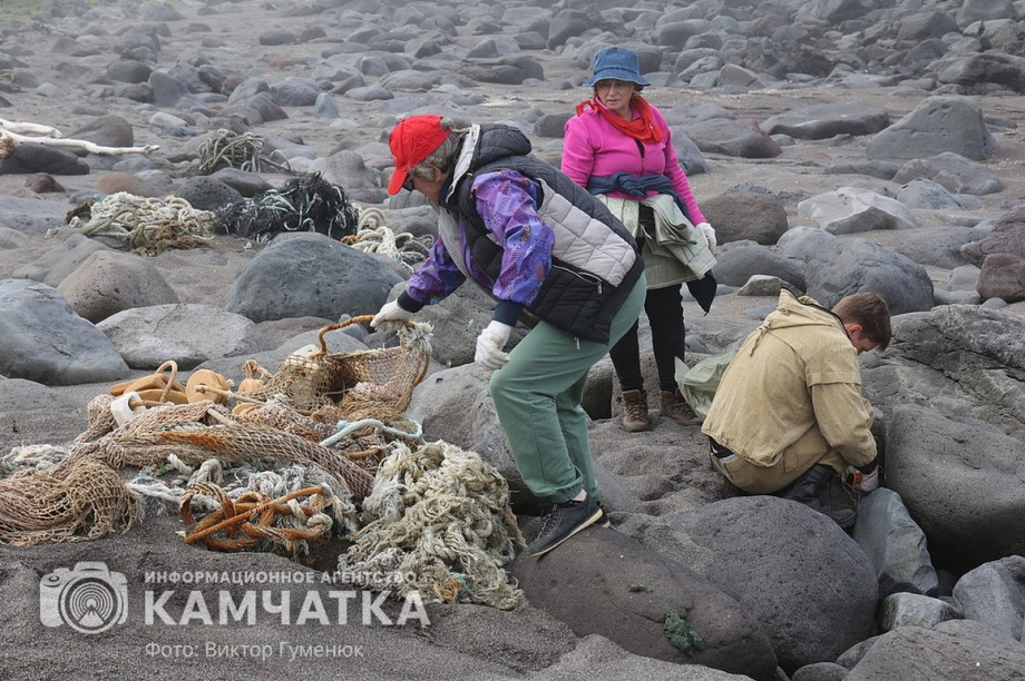 Заповедный берег юга Камчатки очистили от мусора. фото: Виктор Гуменюк. Фотография 3