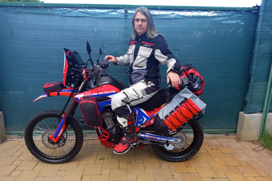 Мотопутешествие словака через всю Россию с остановкой на Камчатке. . Фотография 2