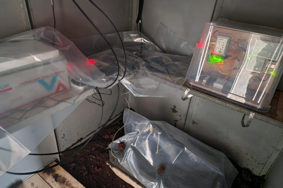 Третью сейсмостанцию установили на вулкане Горелом на Камчатке. Фото: t.me/kamgu_beringa, t.me/kbgsras. Фотография 4