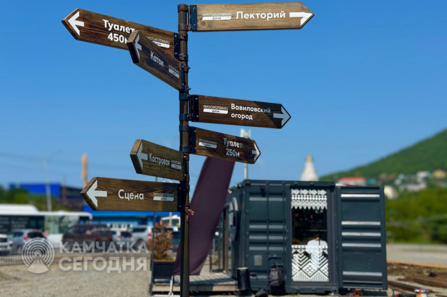 В столице Камчатки благоустраивают экоплощадку в центре города. Фото: ИА "Камчатка". Фотография 12