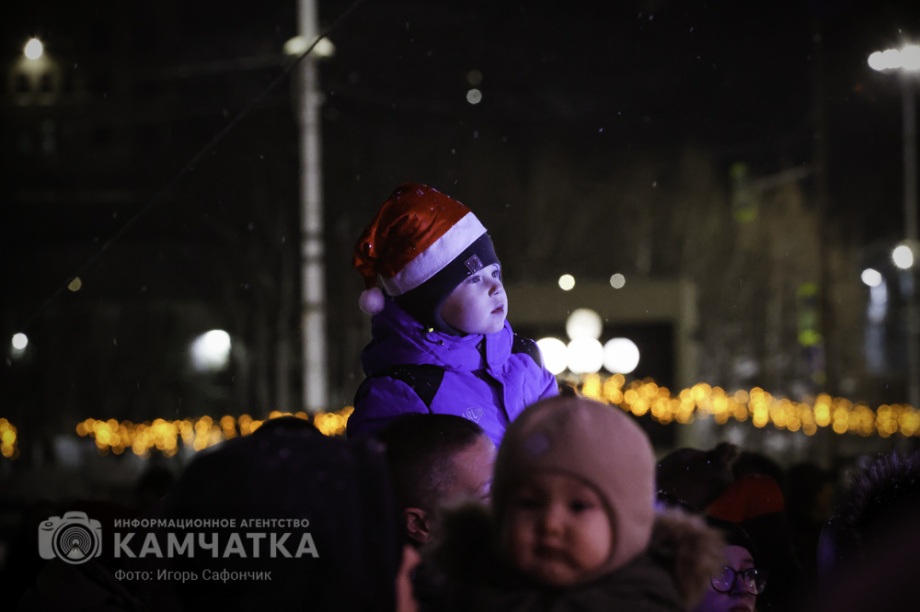 Новогодняя ночь в Петропавловске-Камчатском (фоторепортаж). . Фотография 73