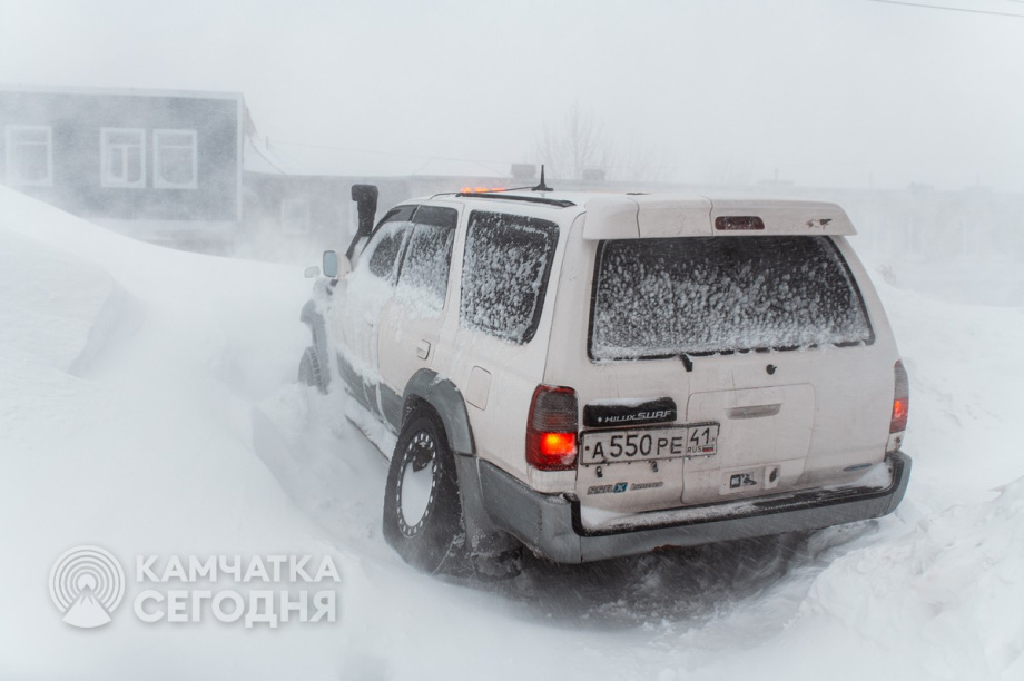 Белая стихия Камчатки (фоторепортаж). Фото: ИА «Камчатка». Фотография 35