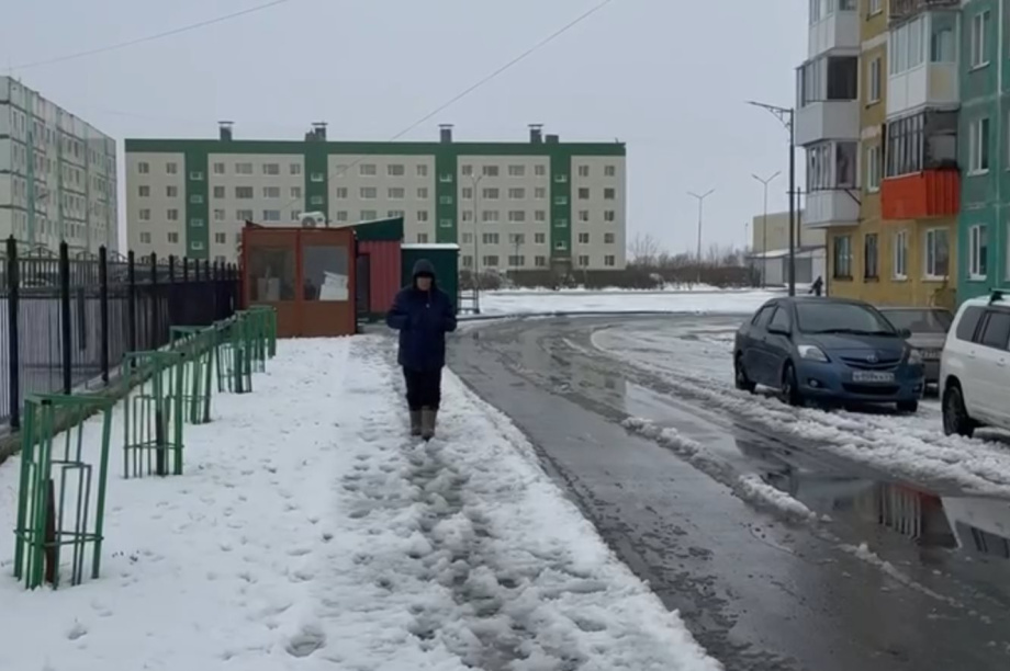 Циклон обрушился на Усть-Камчатск. Фото: Усть-Камчатская администрация скрин видео. Фотография 5