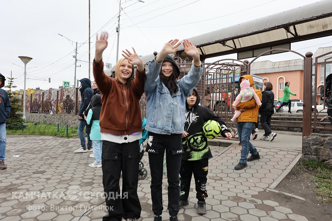 День защиты детей на Камчатке. Фоторепортаж. фото: Виктор Гуменюк. Фотография 11
