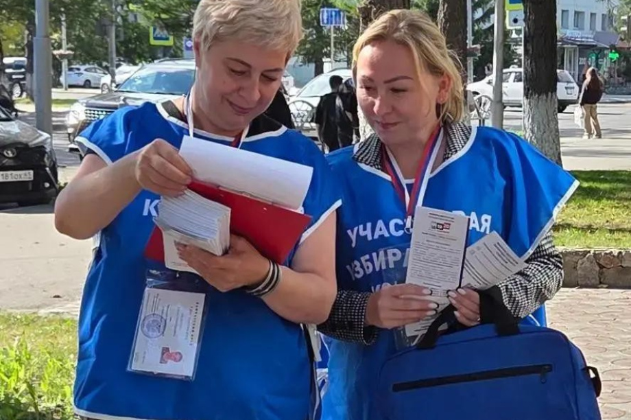 Второй день подомовых обходов «ИнформУИК» проходит на Камчатке. Фото: Избирательная комиссия Камчатского края