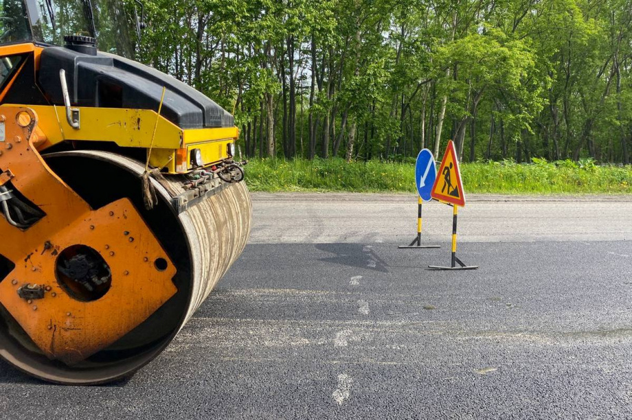 Асфальтирование дороги к ТЭЦ-2 начали в Петропавловске-Камчатском. Фото: kamgov.ru. Фотография 1
