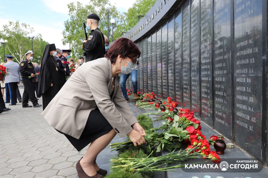 День памяти и скорби. Фото: Виктор Гуменюк / информационное агентство "Камчатка". Фотография 6