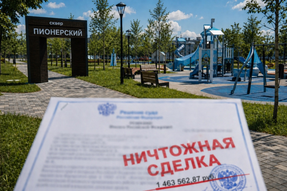 Суд на Камчатке признал ничтожными договоры на сквер в Пионерском за 1,4 млн без торгов. Фото: арбитражный суд Камчатского края, телеграм-канал