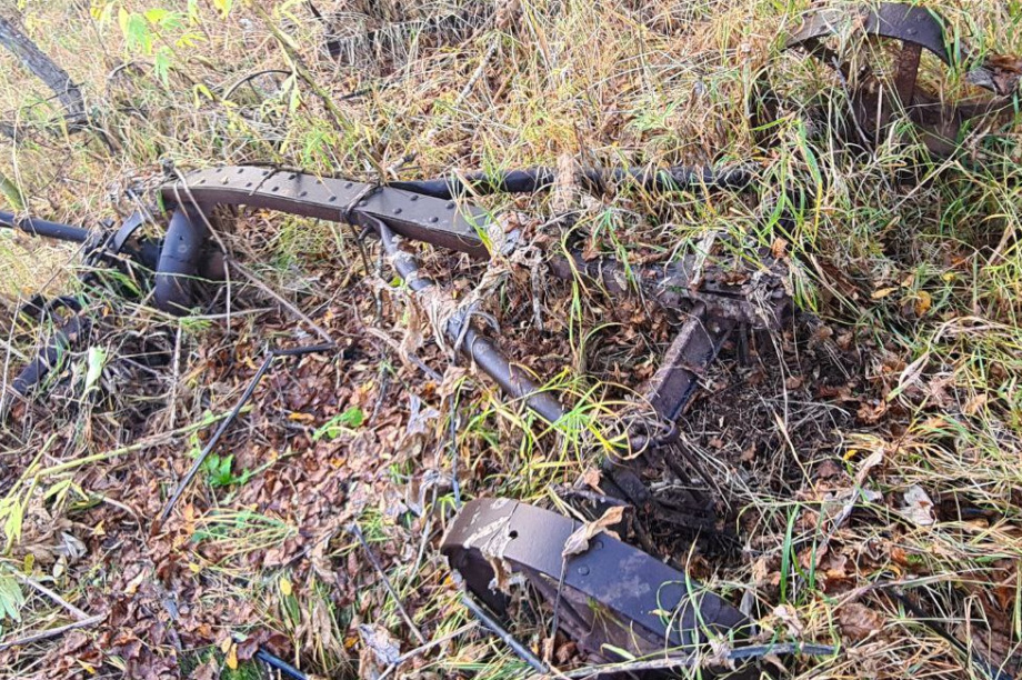 В Соболевском районе нашли «останки» сельхозмашин из прошлого. Фото: ТГ-канал Андрея Воровского. Фотография 6