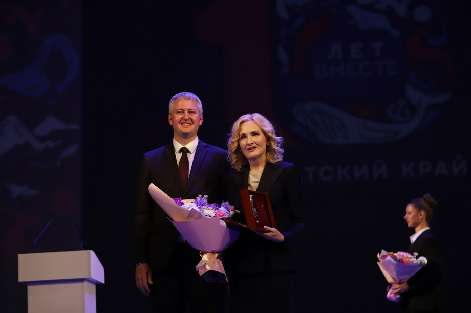 Церемония вручения государственных наград и наград Камчатского края. Фоторепортаж. Фото: Виктор Гуменюк. Фотография 19