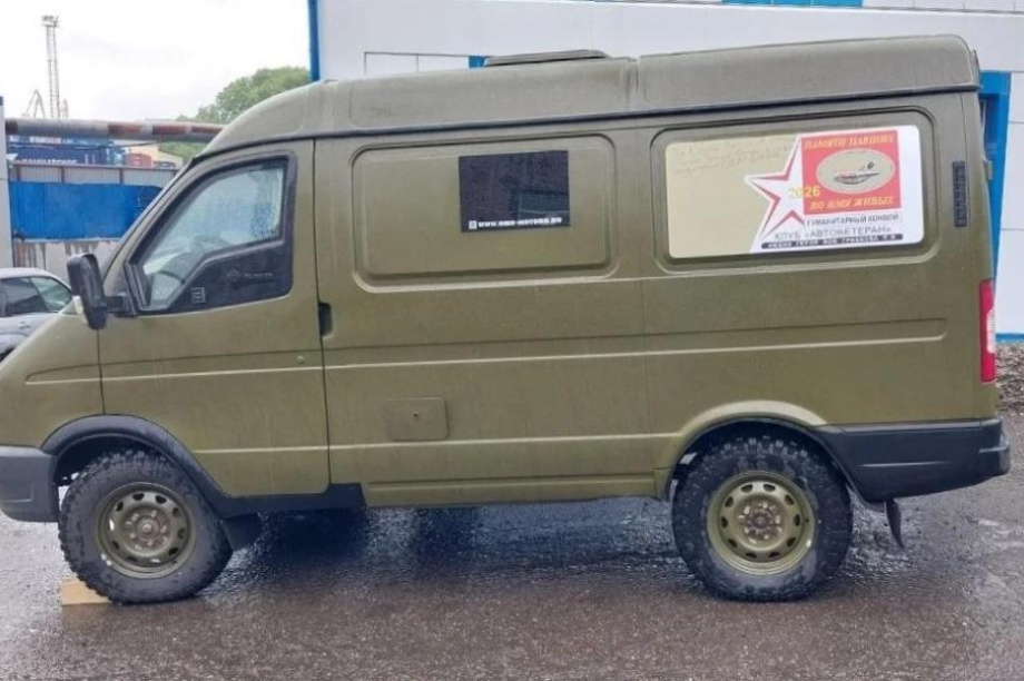 Бронированный «Соболь» отправили из Петропавловска-Камчатского в зону СВО. Фото: Городская Дума. Фотография 4