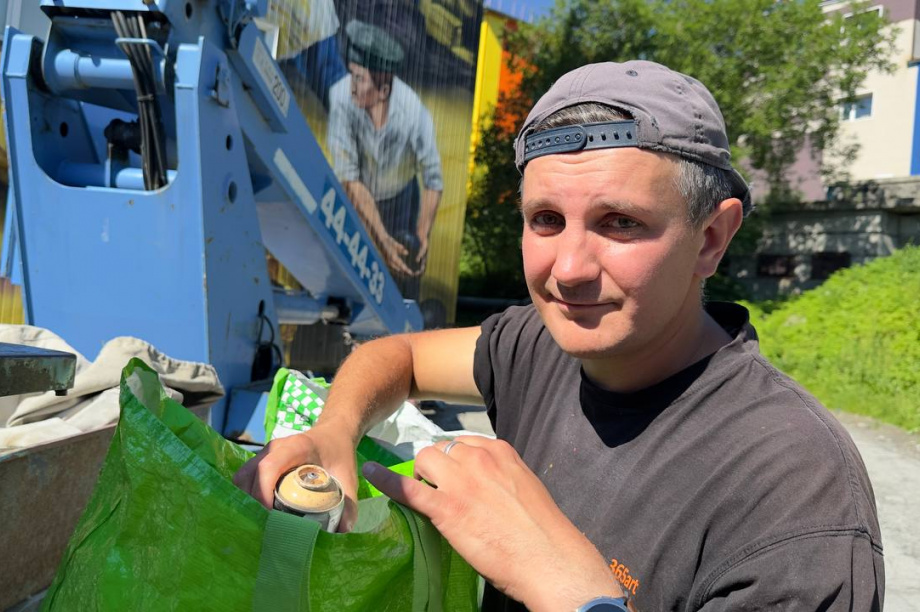 Мурал о подвиге Петропавловского гарнизона украсил столицу Камчатки. Фото: Олеся Сурина, pkgo.ru. Фотография 2