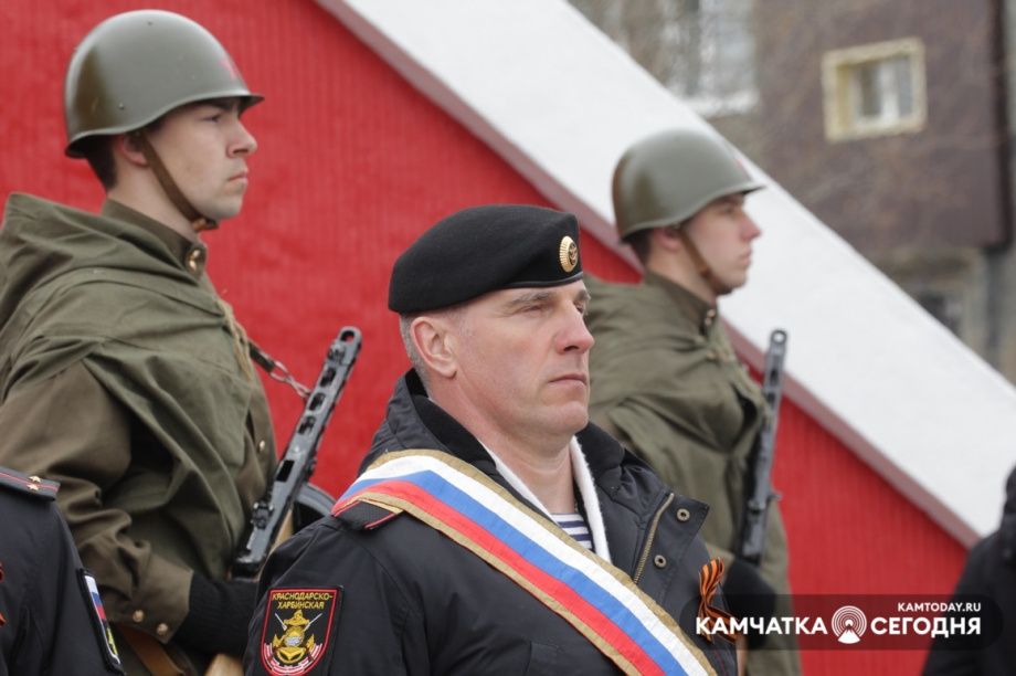 Памятные мероприятия в Парке Победы. Фото: Виктор Гуменюк. Фотография 39