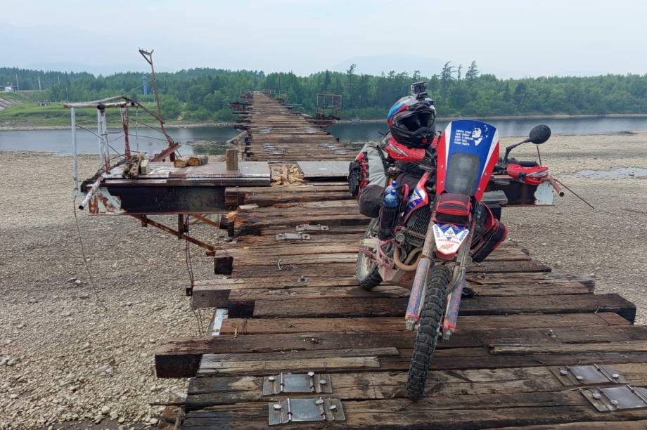 Мотопутешествие словака через всю Россию с остановкой на Камчатке. . Фотография 16