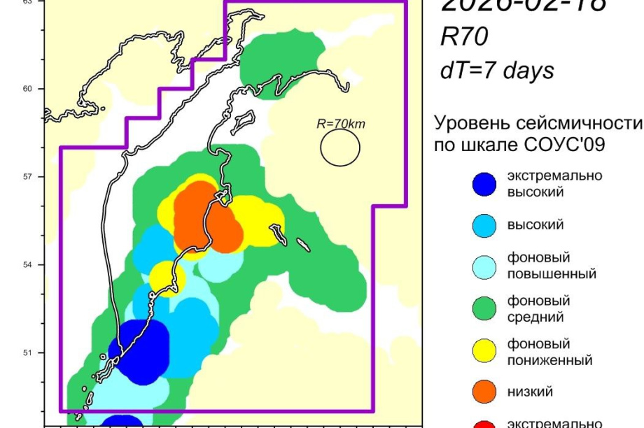 На Камчатке объявлен высокий уровень сейсмической активности. Фото: Камчатский филиал ФИЦ Единой геофизической службы РАН