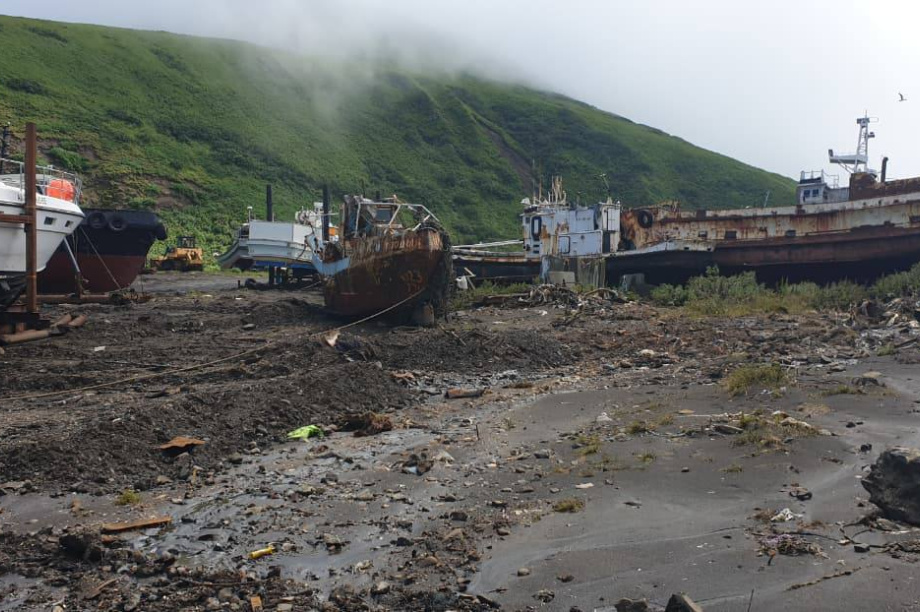 В Северо-Курильске цунами смыло в море 121 тонну рыбы и гребешка (фото) . . Фотография 8