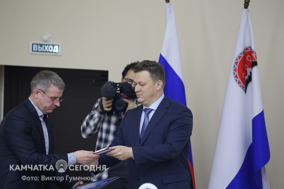 Лучших по профессии в рыбной отрасли наградили на Камчатке. Фото: Виктор Гуменюк\ИА "Камчатка". Фотография 13