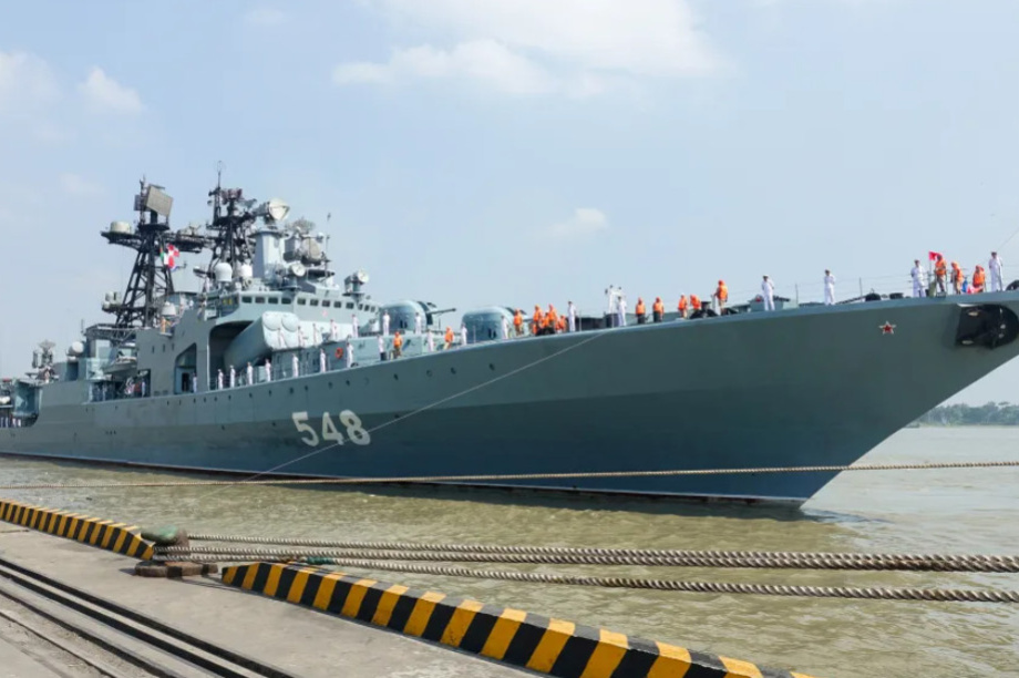 Тихоокеанский флот организует поход кораблей в ДФО «Сила в правде-2025». Изображение из соцсетей. Фотография 1