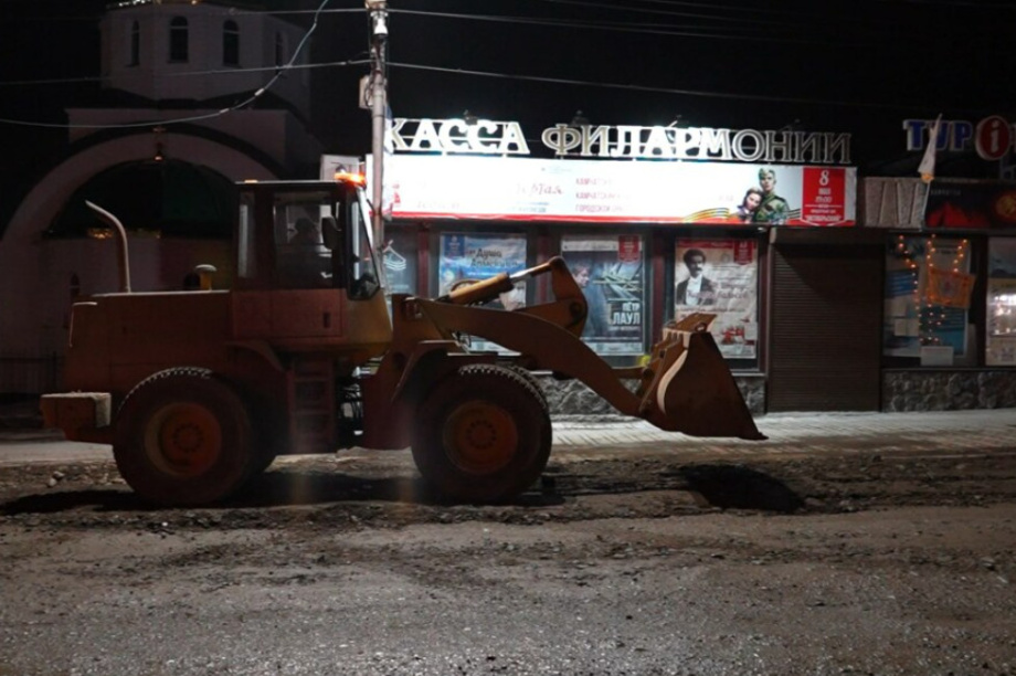 Ремонт дороги в центре Петропавловска: итоги ночи. Фото: kamgov.ru. Фотография 5