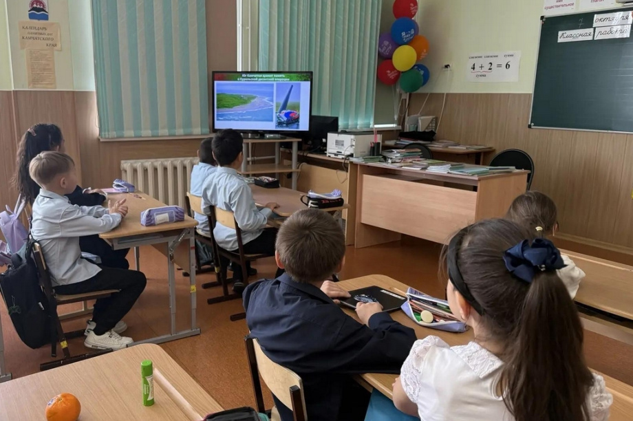 Камчатских школьников познакомили с героическими страницами истории заповедных территорий . Быстринская средняя школа. Фотография 1