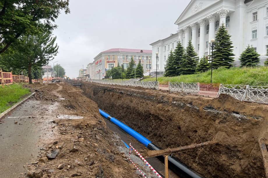 Работы на Ленинской в Петропавловске могут завершить раньше срока. фото: kamgov.ru