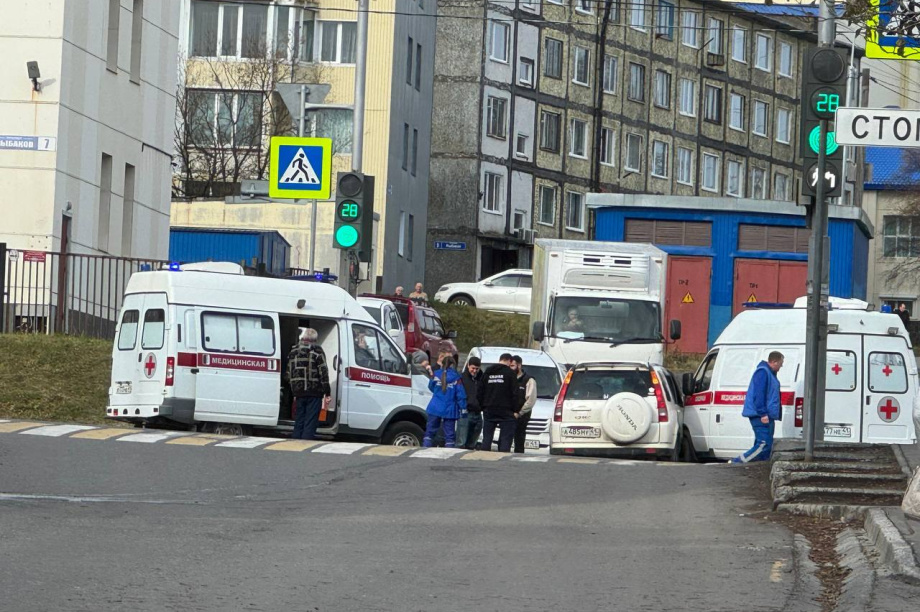 В столице Камчатки машина скорой помощи вновь попала в ДТП. Фото: Министерство здравоохранения Камчатского края