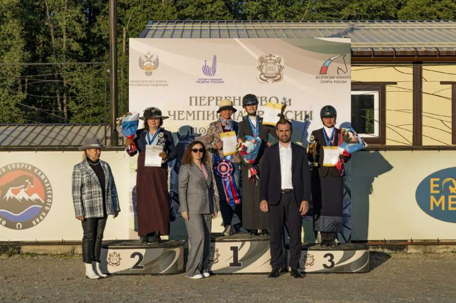 Камчатская наездница Софья Морозова завоевала бронзу чемпионата России по драйвингу. Фото: Федерация конного спорта России. Фотография 8