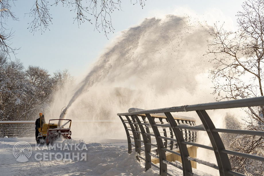 Камчатка застыла в зимнем солнце. Артем Безотечество. Фотография 1