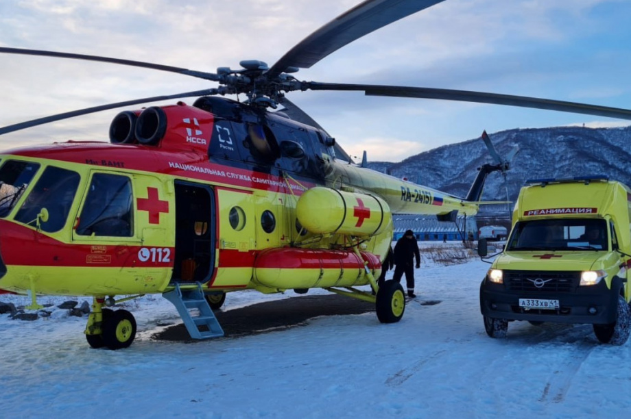 На севере Камчатки экстренно эвакуировали школьника с аппендицитом — министр ЧС Лебедев. фото: тг. Сергей Лебедев