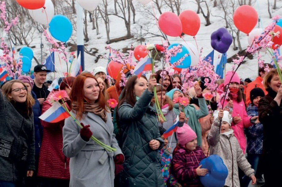 Первомайское шествие в Петропавловске-Камчатском — новый маршрут и праздничная программа. Фото организаторов. Фотография 1