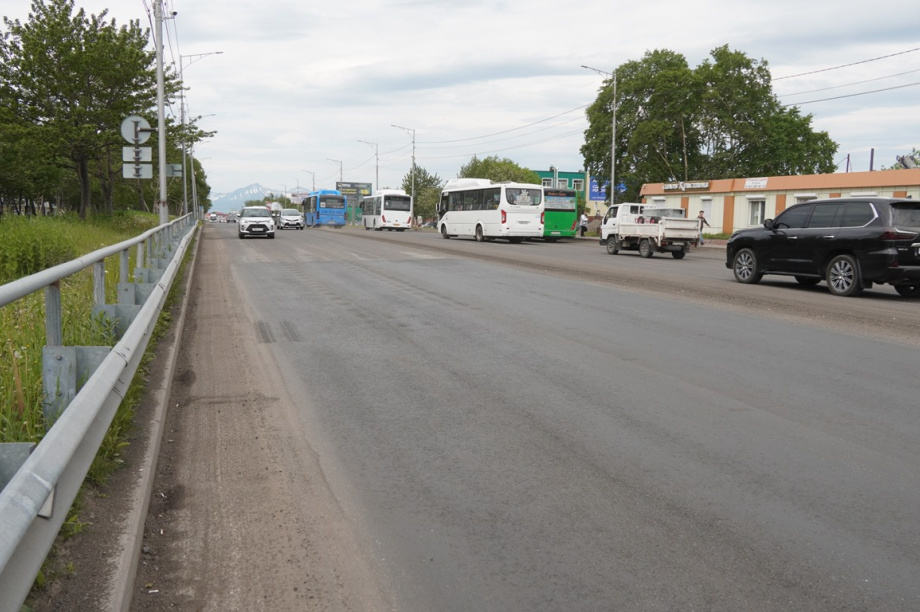 Дорогу в сторону 10 км в Петропавловске-Камчатском готовят к укладке асфальта. Фото: администрация ПКГО. Фотография 3