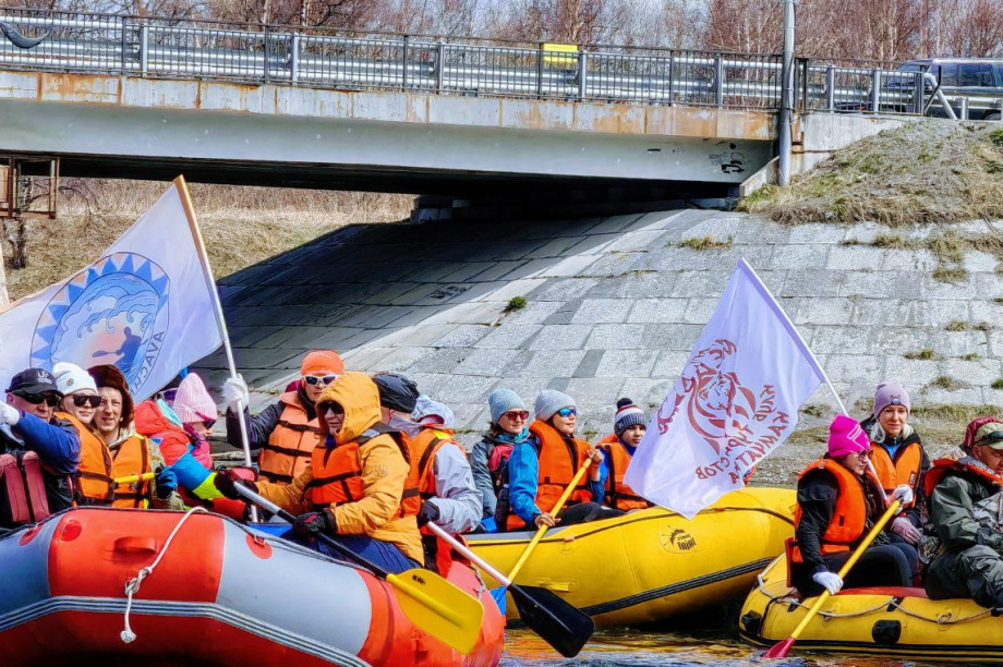 80-летие Великой Победы: «Сплав Победы» — дань памяти героям. Фото организаторов. Фотография 5