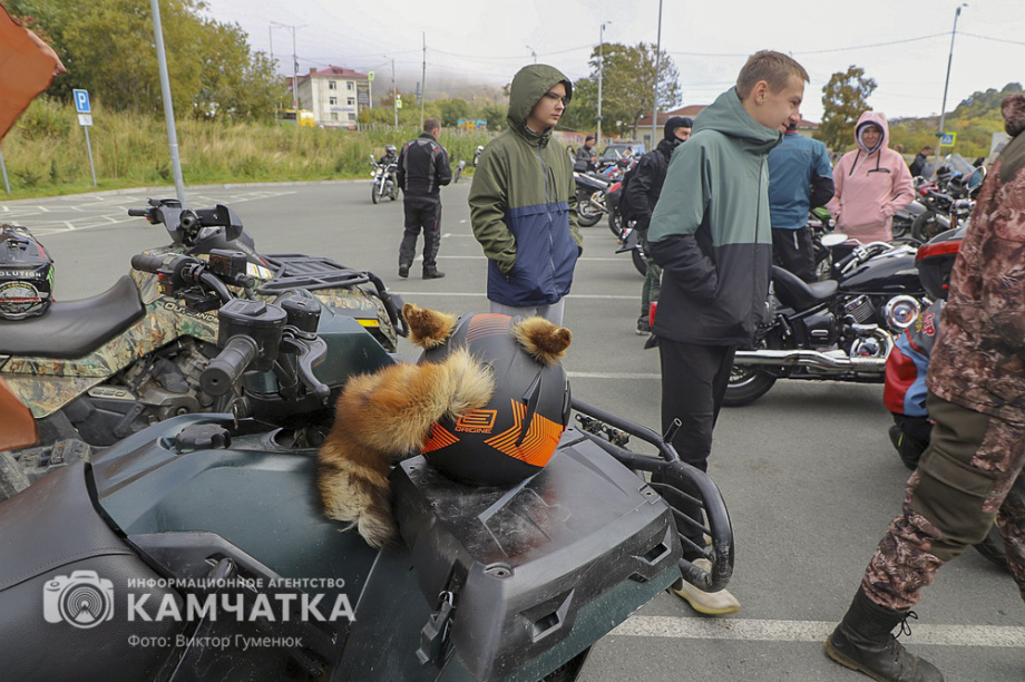 Камчатские байкеры завершили мотосезон 2024 года (фоторепортаж). Фото: ИА «Камчатка» . Фотография 58