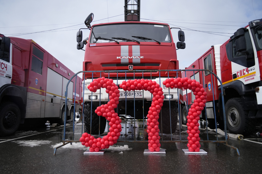 На Камчатке отметили 377 лет пожарной охраны (фоторепортаж). . Фотография 7