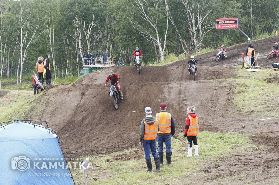 Сборная России победила на Кубке Содружества по мотокроссу на Камчатке. . Фотография 22