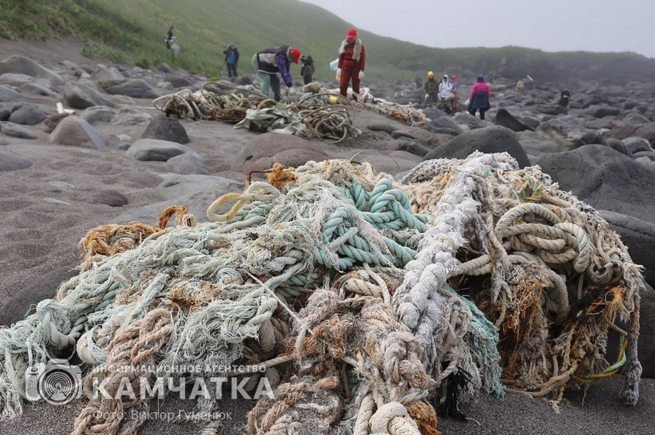 Заповедный берег юга Камчатки очистили от мусора. фото: Виктор Гуменюк. Фотография 40