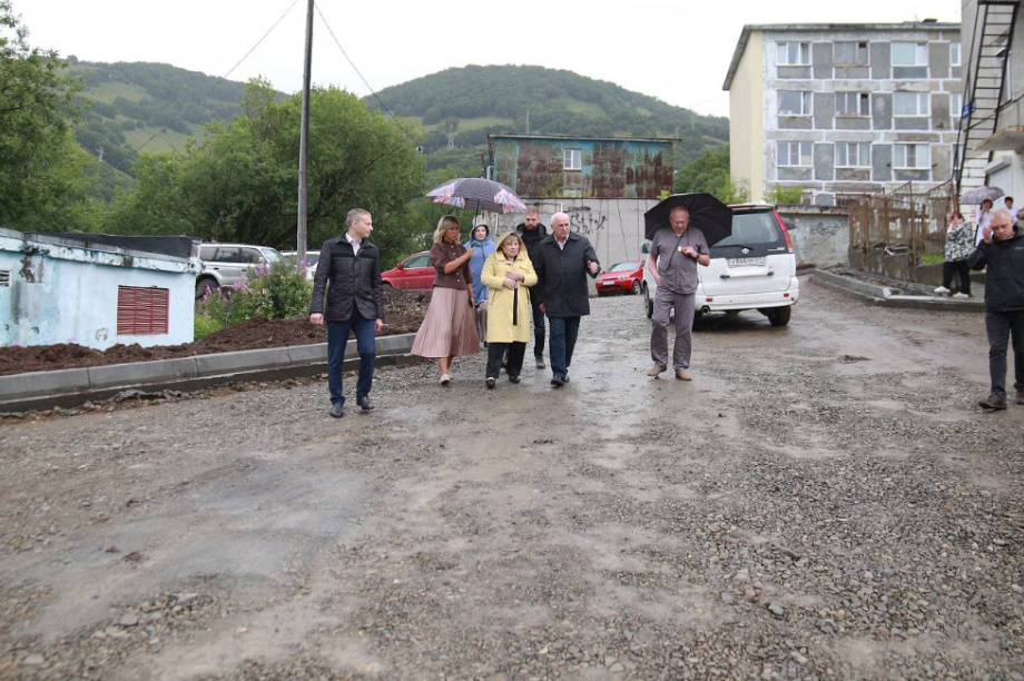 Ремонт дороги до краевой стоматологии закончат 1 сентября. Фото: Заксобрание Камчатского края. Фотография 7