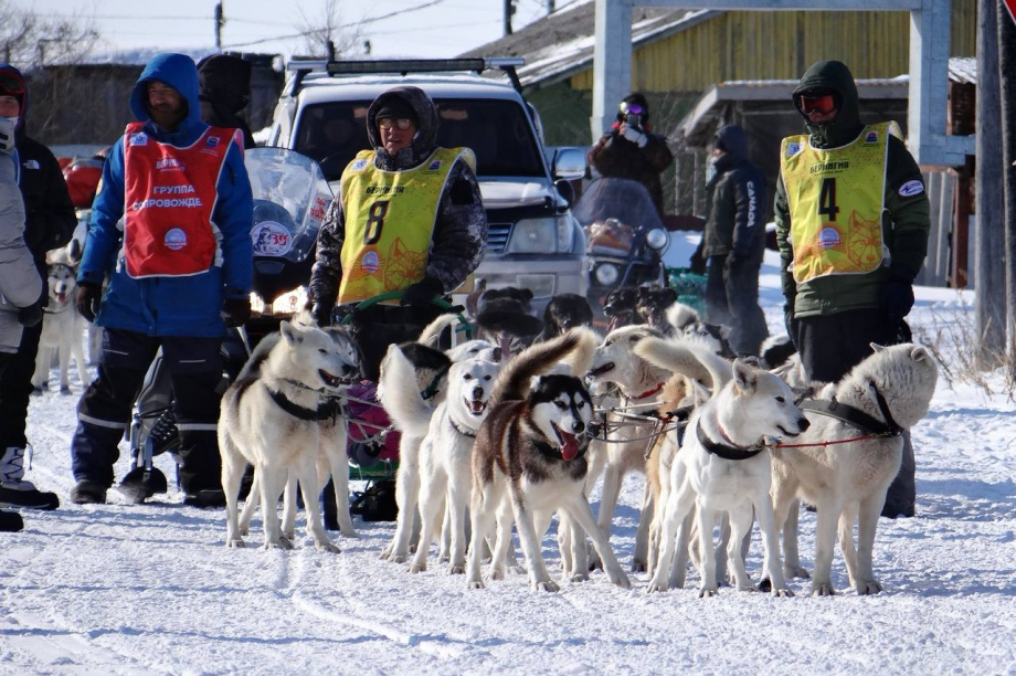 Ковран встретил гонку "Берингия". фото: КВТЦ. Фотография 1
