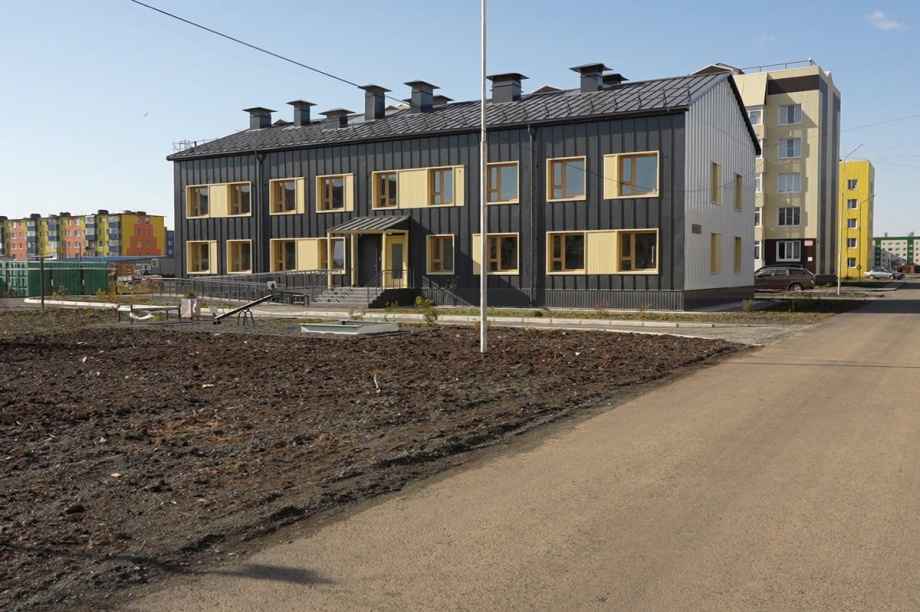 Рабочие приступили к внутренней отделке в строящихся домах в Усть-Камчатском районе. Фото: kamgov.ru. Фотография 11