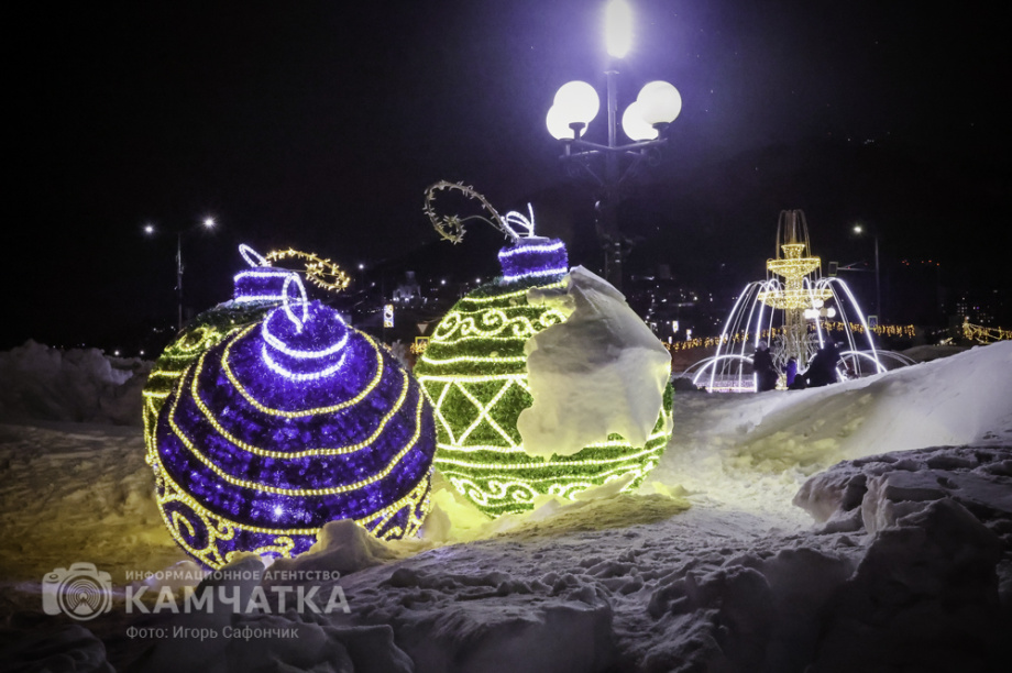 Новогодняя ночь в Петропавловске-Камчатском (фоторепортаж). . Фотография 7